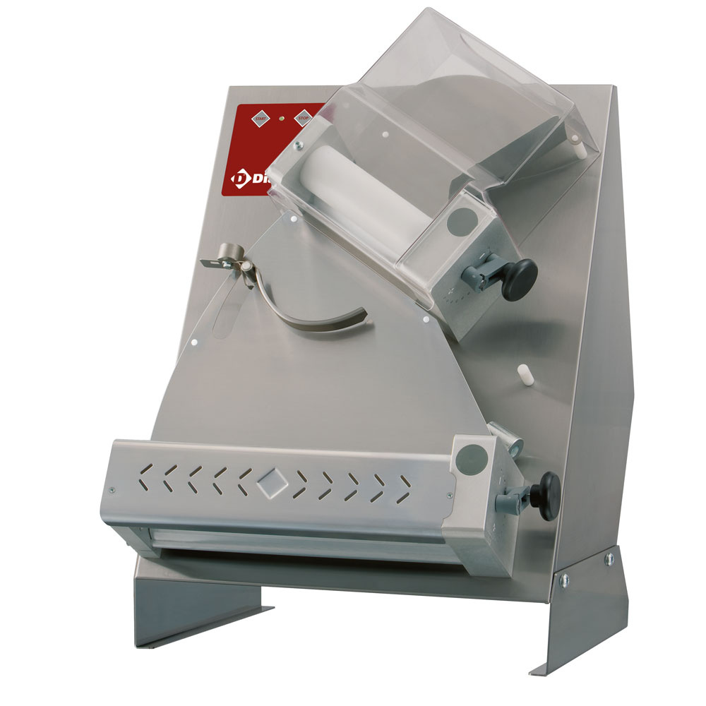 Teigausrollmaschine aus Edelstahl Ø 320 mm, 2 Rollen Teigausrollmaschine aus Edelstahl Ø 320 mm, 2 Rollen