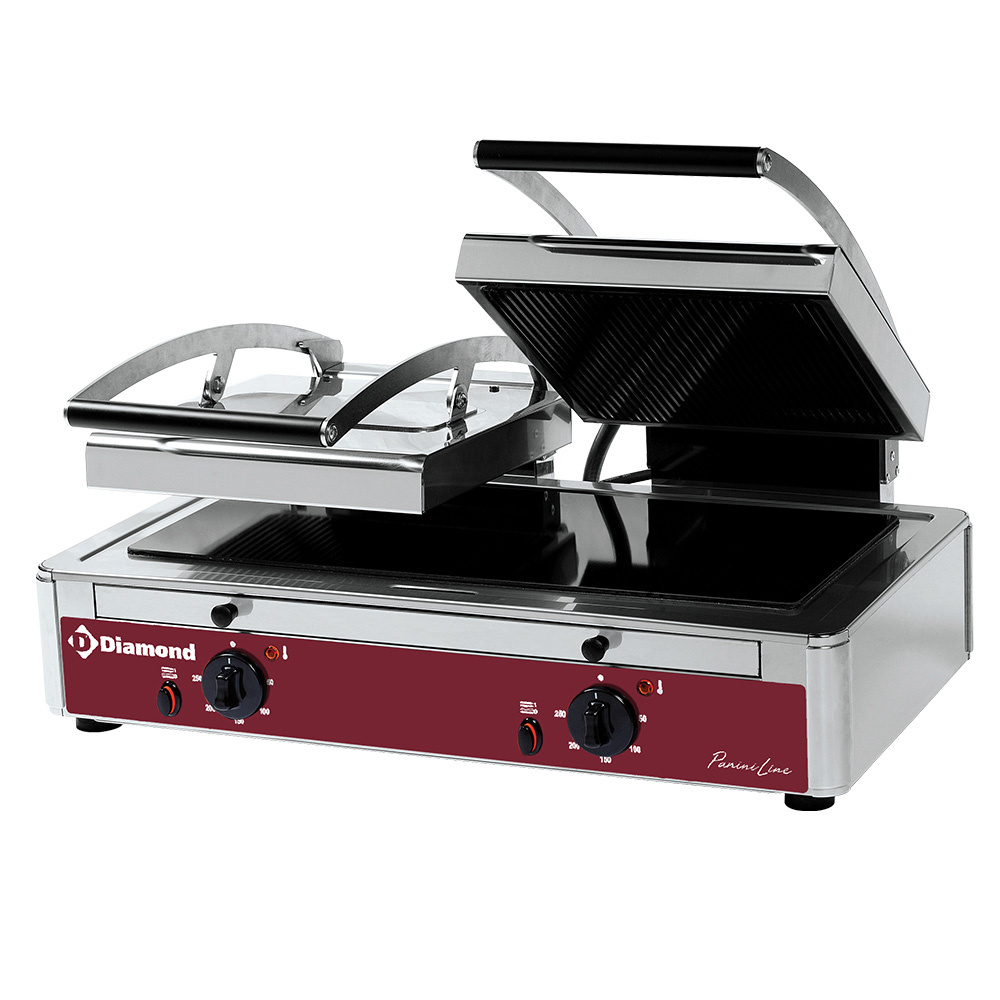 Kontaktgrill Panini DOPPELT Glaskeramik Kontaktgrill Panini DOPPELT Glaskeramik