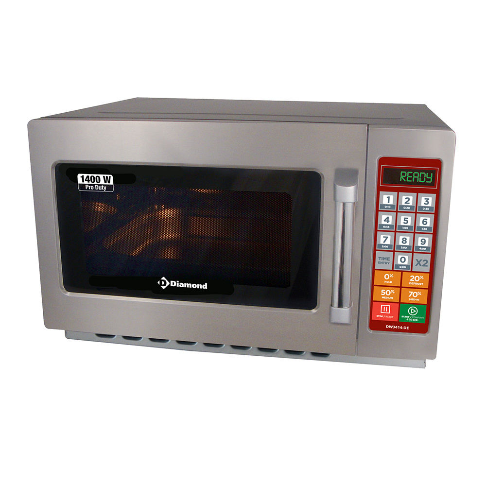 Mikrowellenofen aus inox, (GN 2/3), 1400 W. (34 Lt), digital Mikrowellenofen aus inox, (GN 2/3), 1400 W. (34 Lt), digital